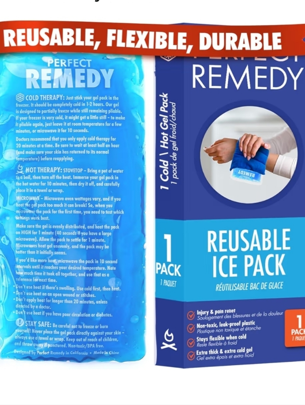 Perfect Remedy Gel Ice Pack 1 Large
